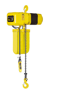 New Type 1 Ton Engine Electric Chain Hoist with Hook Suspension, with Bolts, with Trolley