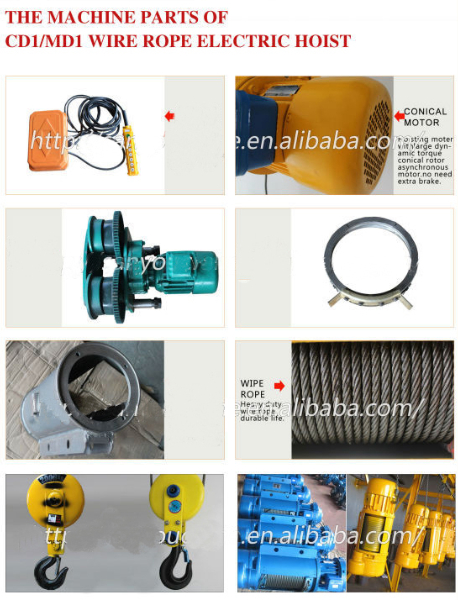 Experienced CD1／MD1 Electric Wire Rope Hoists OEM Service Supplier9-5.jpg