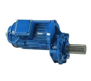 High Quality F Gearbox Helical Geared Reducer with Motor, Motor Reducer