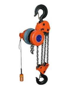 380V 440V G80 Steel Chain Dhp Slow Lifting Speed Small Electric Chain Pulley Hoist Used as Construction Building