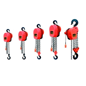 220V Workshop Dhs Type Motorized 2 Ton Electric Pulley System Chain Group Hoist, Endless Chain Motor Lifting Block
