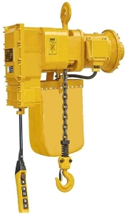 Manufacture Coal Mine Anti Explosion Electric Sparkproof Chain Lift Hoist Dust-Ignition Proof Hoist 0.25 - 3ton