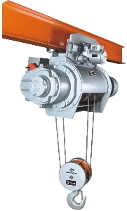 Easy Operated 2T-20T Single or double rail/track Hitachi type monorail crane Electric Cable wire rope Winch Hoist