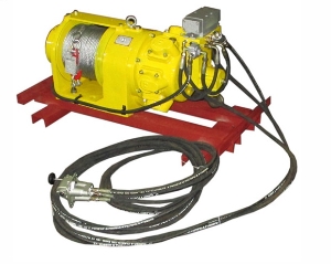 Pneumatic Compressed Air Winch for mining and oil field