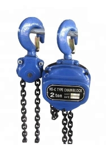 Round Types of Pull Lift Mini Manual Chain Pulley Block