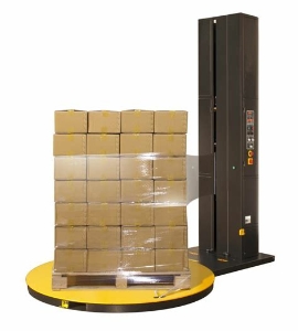 Manual stretch wrap machine/Small Airport Luggage Wrapping Machine