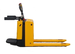 High lift Semi Electric Pallet Truck Electric Pallet jack with Lithium Battery