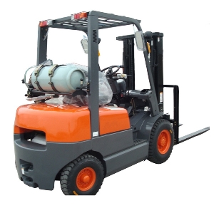 Forklift 2.5 ton Tier 4 engine 5000 lb LPG gas lift truck propane forklift for US market