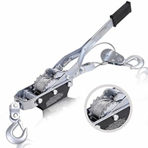 Hand operated Ratchet cable puller hand wire rope puller 1T 10KN