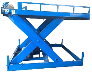 Electrical freight elevator Fixed Scissor Lift table 220V made in china
