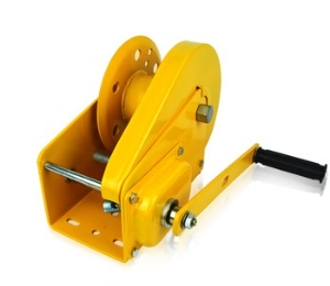 Metal Steel Heavy Duty Manual hand winch with friction brake
