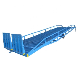 10t Mobile Container Forklift Loading Yard Ramp for Sale