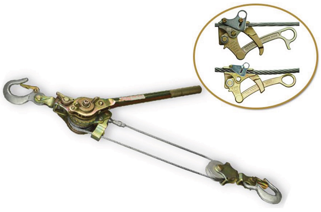 Technical details of Portable Hand Operated Ratchet Cable Puller