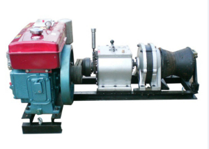 Different Kinds of Gas Winches and Diesel Winches made in china
