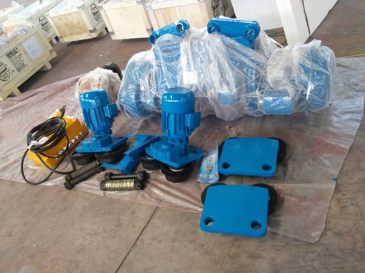 Site photos of CD1／MD1 electric wire rope hoists (MD1 -12.5 ton-2).jpg
