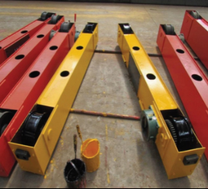 Quotation for 2ton single girder overhead crane end carriage (The span of crane is 12m. The motor for end carriage traveling needs to be without inverter with two speed)