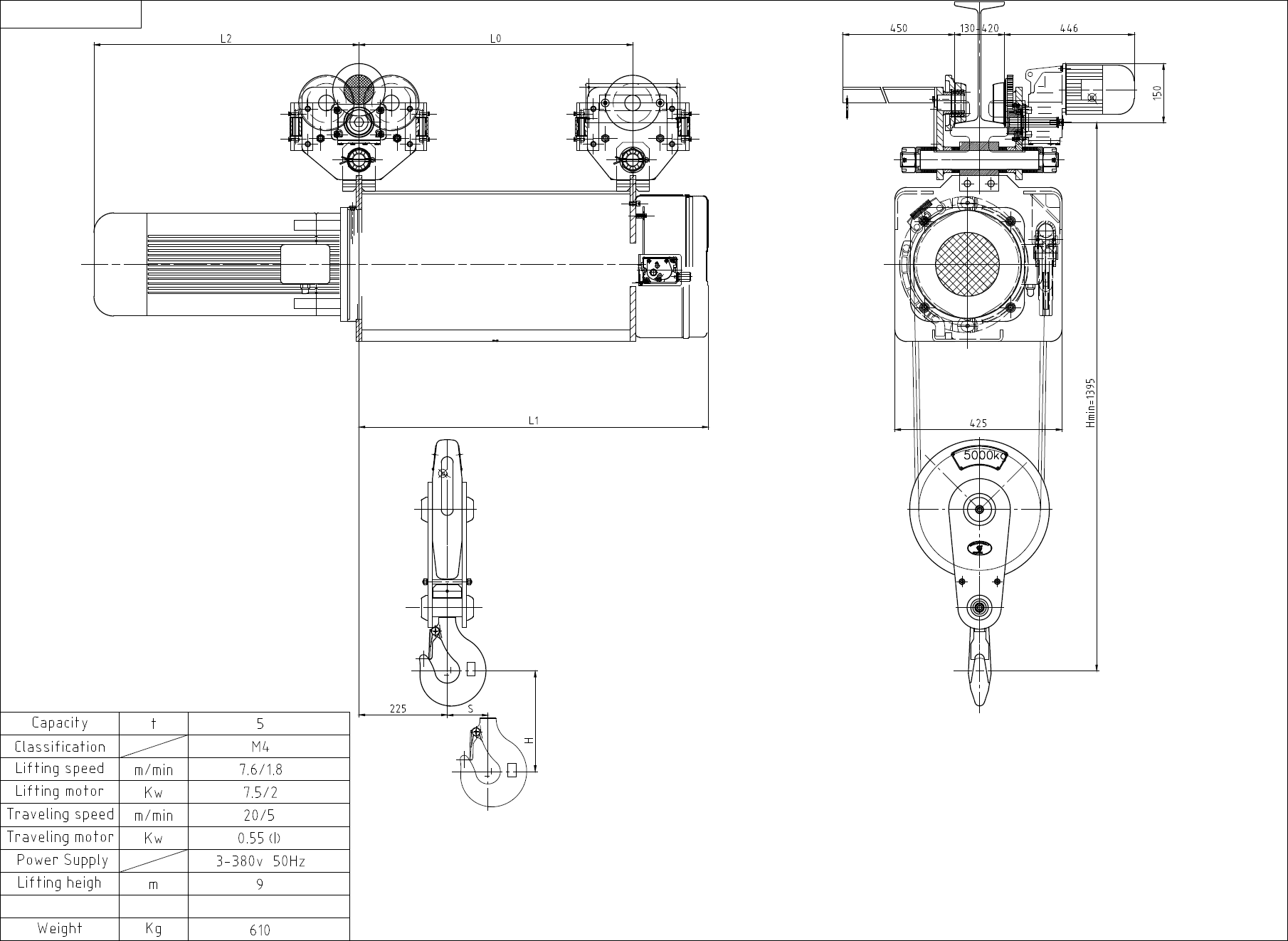 Drawing of New MD1 type monorail rope hoist 5ton.png