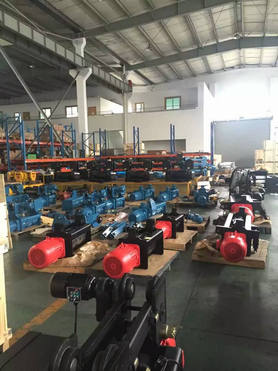 Site photos of New MD1 type monorail rope hoist 5ton and 10 ton9.jpg