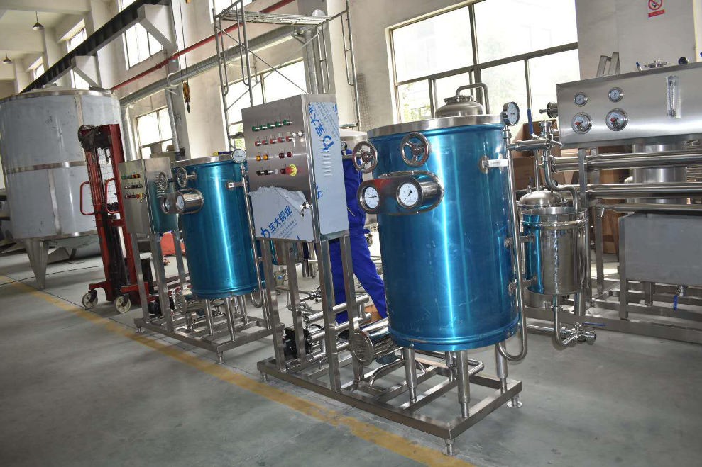 Electrical heating UHT sterilizer machine 1000L per hour.jpg