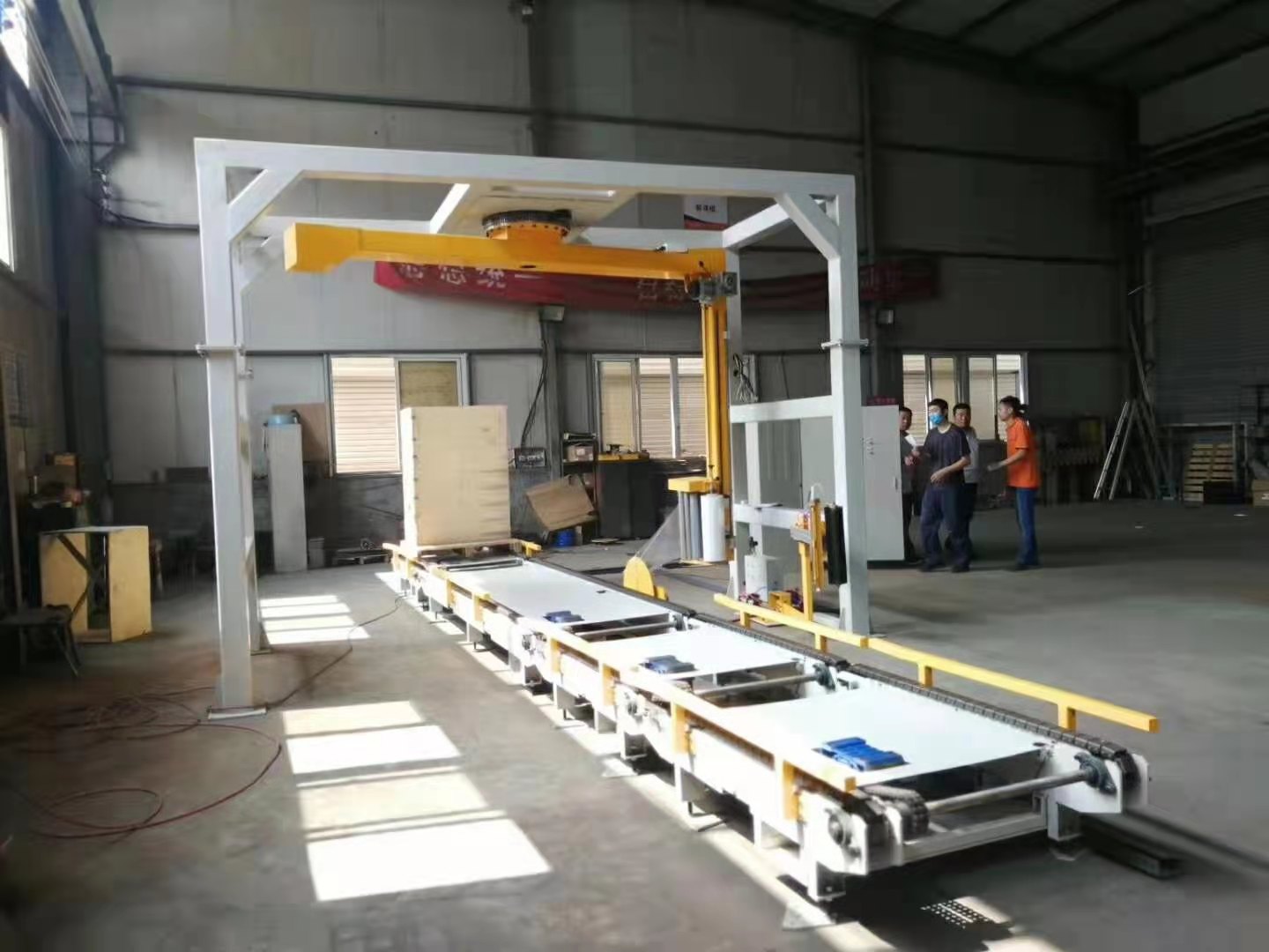 Workshop of Pallet Wrapping Machine made in china32.jpg