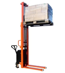 Inquiry about EPS AC Power Stacker Pallt Lifter Electric Powered Pallet Jack Stacker from Singapore
