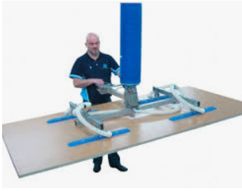 Vacuum Tube Lifter for 200lbs wood sheets from Canada