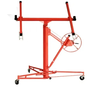 Inquiry about Drywall Tool Gypsum Board Roll Lifters Plasterboard Hoisting Machine from Algeria