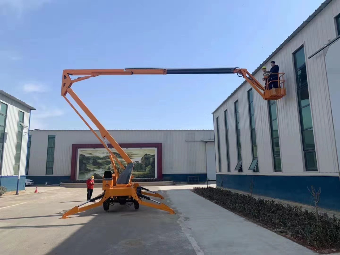Site photos of Trailer Boom Lift Model TBL-14-3.png