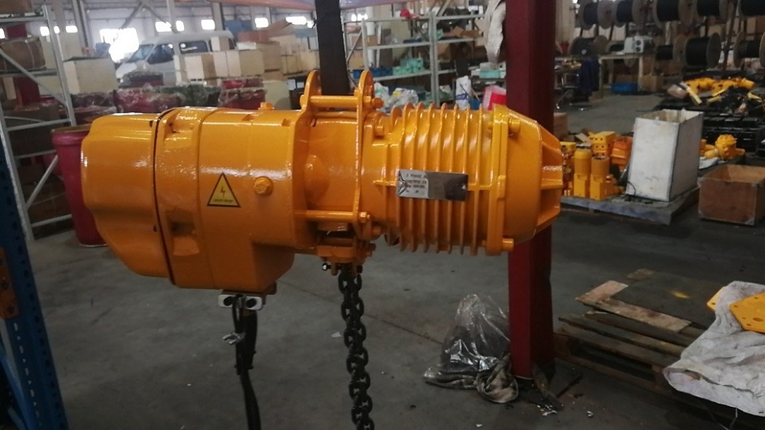 Site photos of 500kg dual speed electric chain hoist made in 2021,6-4.jpg