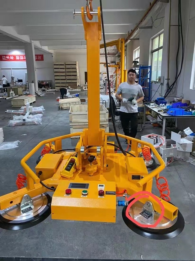 400KG with 4 suction cup Electrical Glass Vacuum Lifter made in china, 360 degree manual rotation, 90 degree manual flip-6.jpg