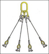 Inquiry about Four legged sling c/w shackles from Malaysia
