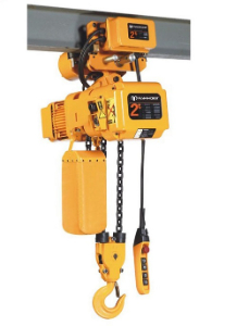 Catalog and prices for capacity 125 kg to 2000kgs KITO type electric chain hoists for India