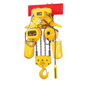 Price of 10t electric chain hoist and motorised trolley with a 15m height of lift and a 14m pendent control for Australia