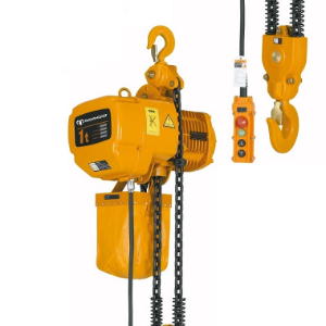 Pricelist for electric chain hoists including trolleys for Colombia