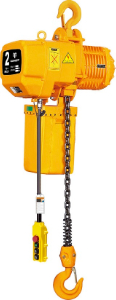 Brochure and contact detail of RM electric chain hoist for UAE
