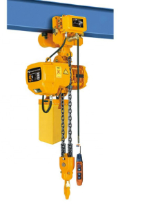 1 x electric chain hoist 440V / 1 t - Chain length: 7 meters Lifting height 7.5m + 1 x electric chain hoist 440V / 1 t - Chain length: 3 meters Lifting height 3.5m for Singapore