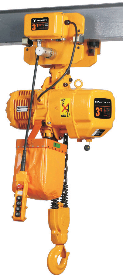 Catalogue, technical information and reference list of RM electric chain hoist for Iran
