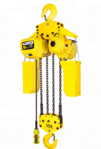 Catalogue with price and terms and conditions of electric chain hoist for India