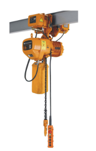 15 units Electric chain hoist 7- 1 ton, 5- 2 ton, 3- 3 ton, All hook mount except 1 of each capacity with a motorized trolley, 460 volt 5 meter lift, All single speed + 125pcs of 2 ton push trolley to fit a 4"  flange from U.S.