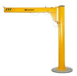 Inquiry about Lifting Equipment Workshop 360 Degree Rotation 2ton Traveling Jib Wall Mounted Cantilever Crane with Hoist from Ukraine