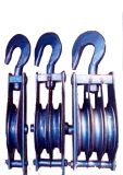 Inquire about Heavy Duty Double Sheave Snatch Lifting Wire Rope Pulley Block with Hook from Tanzania