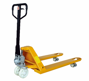 Inquiry about Industrial Hand Forklift Manual Pallet Lift Truck 3 Ton from Saudi Arabia