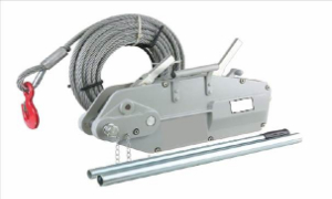 AFS 133: Manual Winch with 5000 kg pulling capacity and 30 meter Wire Rope for Malaysia