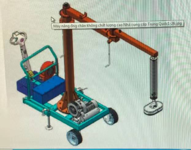 separate the mobile forklift rack and the lifting shaft.jpg