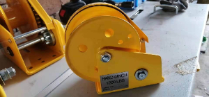 Quote on a manual non-wire rope brake winch for lifting capacities up to 500 lbs for USA