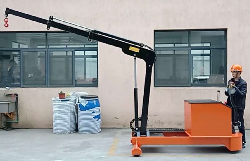 2ton electric floor crane (Foldable Shop Crane) made in china-1.jpg