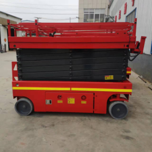 Offer for Self Propelled Hydraulic Scissor Lift 1000Kgs 12meters and Lithium Battery powered Pallet Truck 1.5 ton