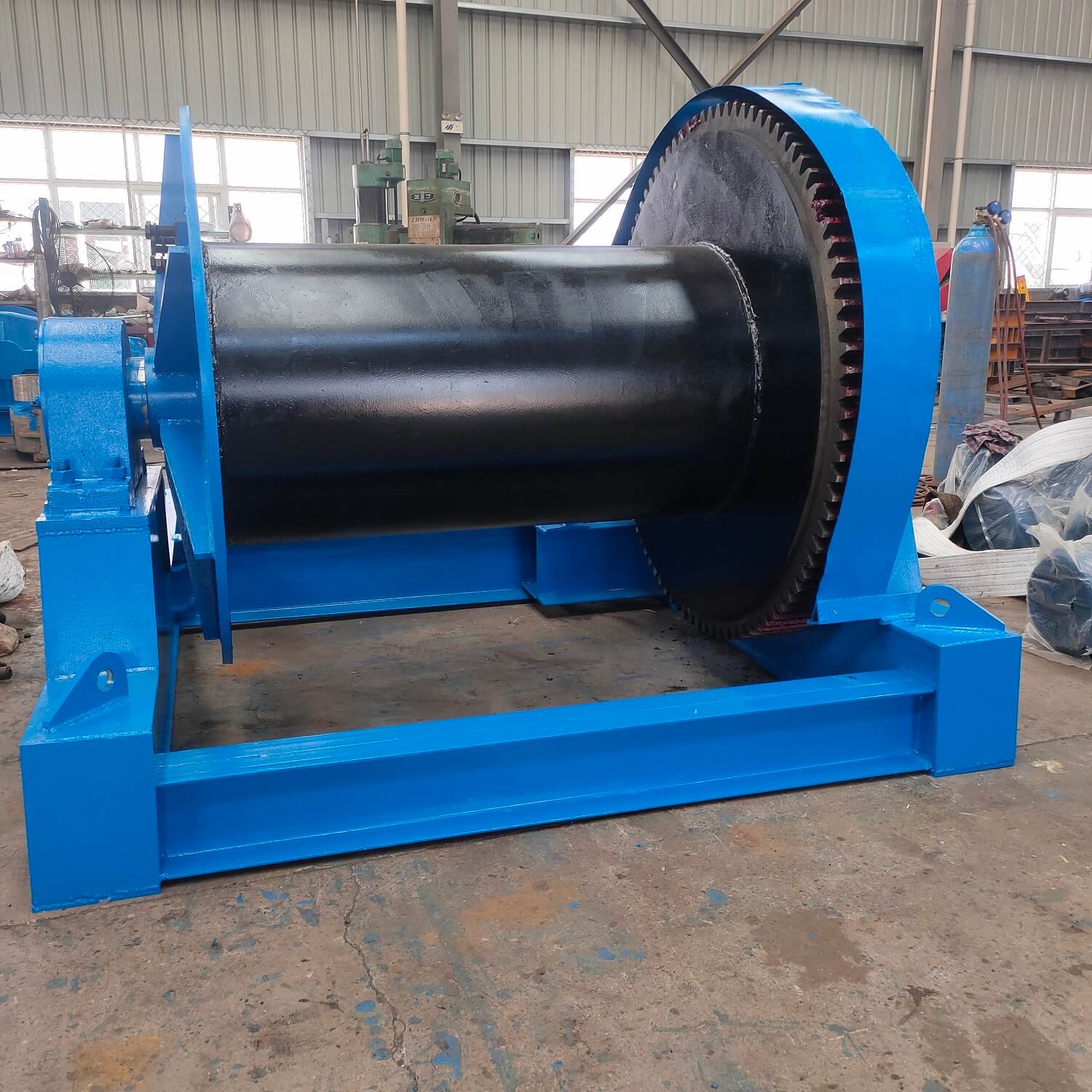 Site photos of 16 ton Building Electric Winch (Pulling cable winch)-4.jpg