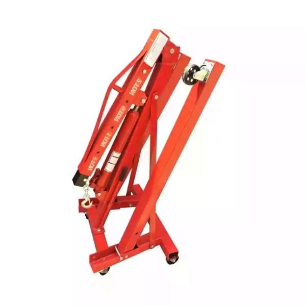 Mini Manual Hydraulic Crane, Stand-on Operating, Shop Crane2 Ton Foldable Hydraulic Engine Crane Hoist Lift-5.jpg