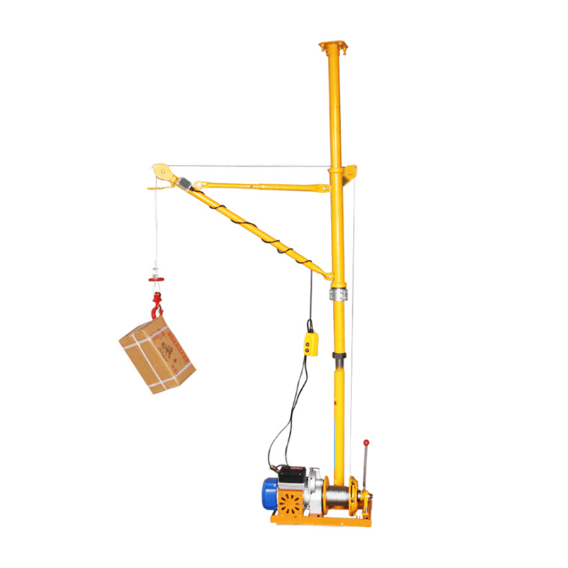 Experienced building decoration lifting machine crane Mini crane indoor China Supplier